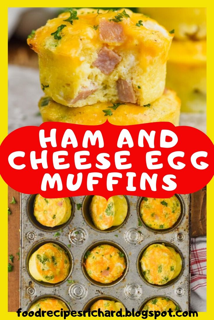 HAM AND CHEESE EGG MUFFINS