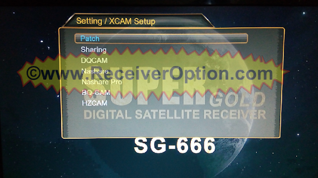 SUPER GOLD SG-666 HD RECEIVER NEW SOFTWARE WITH NASHARE PRO