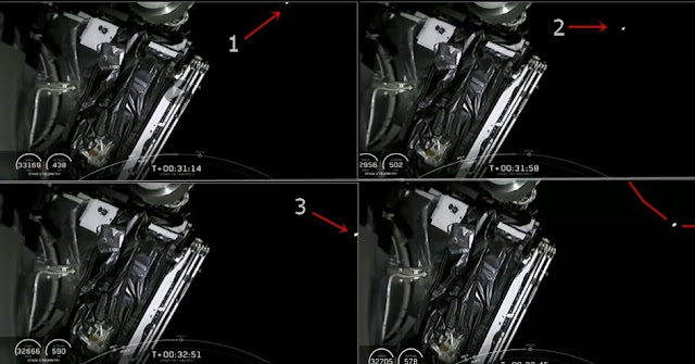 Bright anomaly appears out of nowhere during SpaceX launch  Bright-anomaly-space-x-launch