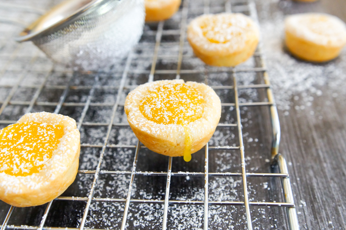 Orange Curd Tartlets - a dose of sweet sunshine! 