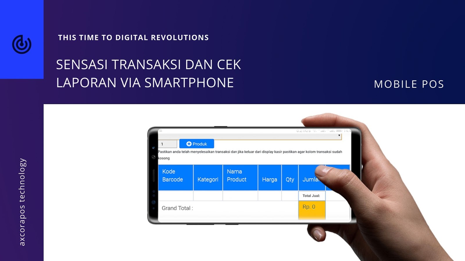 Aplikasi Online Kasir penjualan web based android iphone