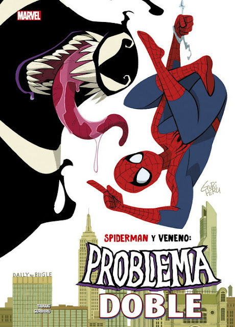Review del cómic Spiderman y Veneno: Problema Doble de Gurihiru y Mariko Tamaki - Panini Comics