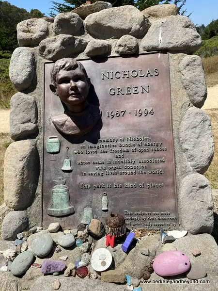 Nicholas Green memorial at Children’s Bell Tower in Bodega Bay, California