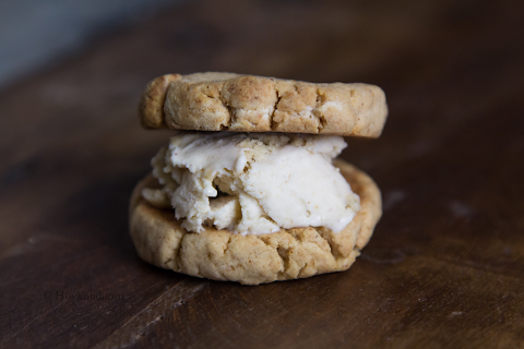 Protein Cookie Ice Cream Sandwich