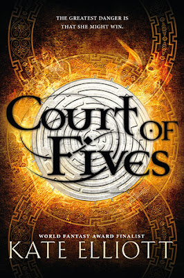 http://www.fantasticfiction.co.uk/e/kate-elliott/court-of-fives.htm