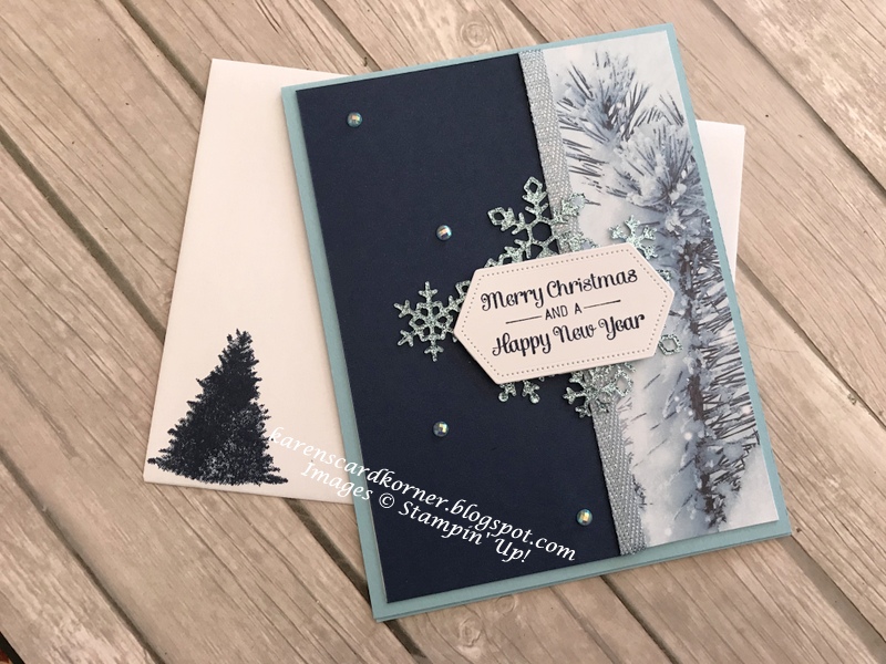 karenscardkorner Stampin' Up! Itty Bitty Christmas for the Happy Inkin