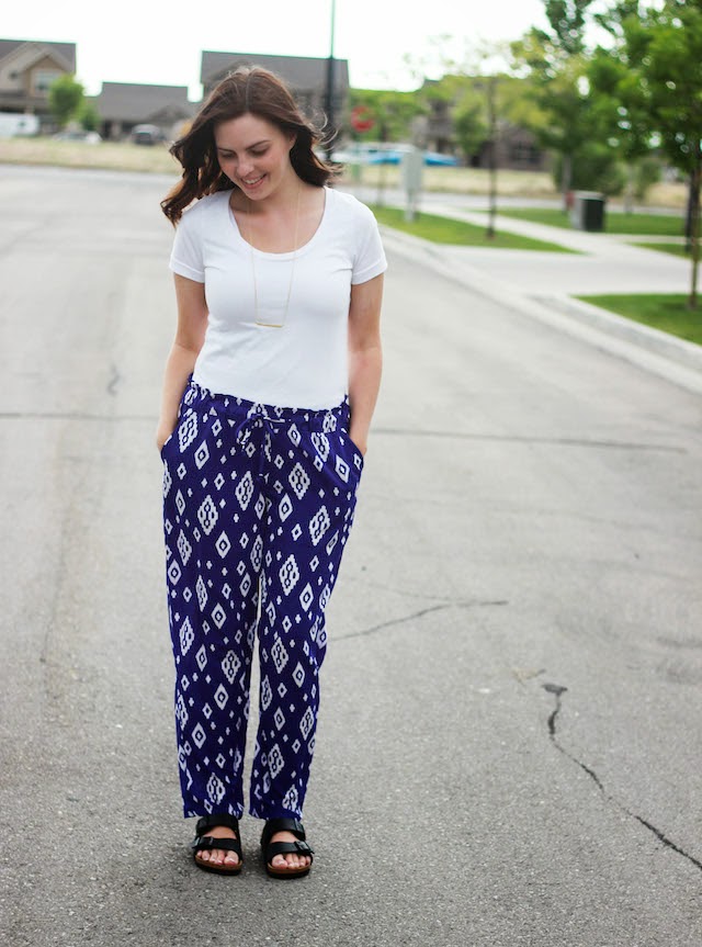 Janelle In Real Life: patterned pants & summer events!