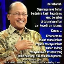 Kata Bijak Mario Teguh Tentang Kesabaran Kata Bijak Mario Teguh Tentang Kesabaran