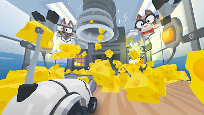 Mousebot Escape From Catlab Game Screenshot 1