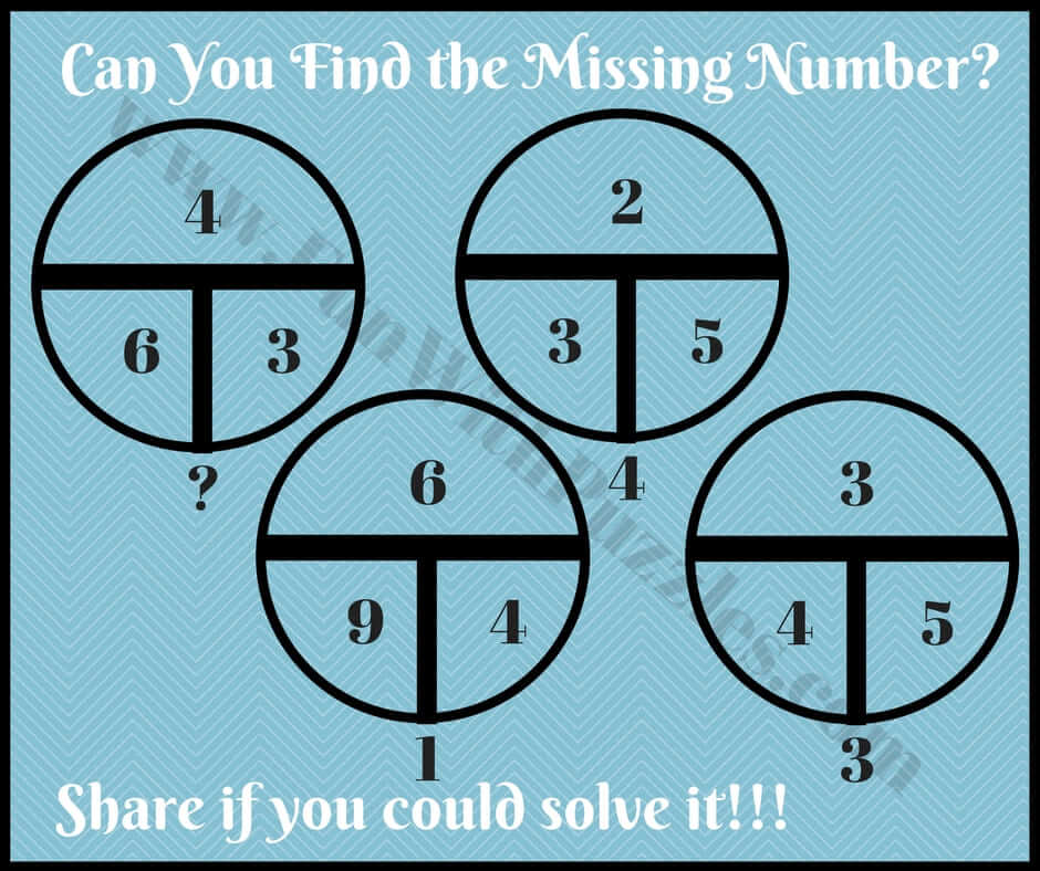 Only for Genius Tough Number Puzzle and Answer for Adults
