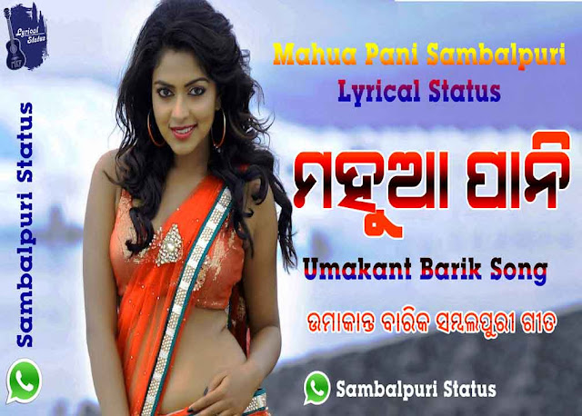 Sambalpuri Song Whatsapp Status Video Download || Mahua Pani Song Shantanu Sahu
