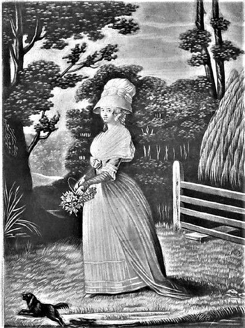 Colonial Early American Gardens Philadelphia Quaker Writes Of Gardens Hannah Callender Mrs Samuel Sansom 1737 1801