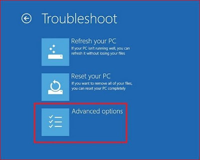 Advanced Options win 8 Advanced Options win 8
