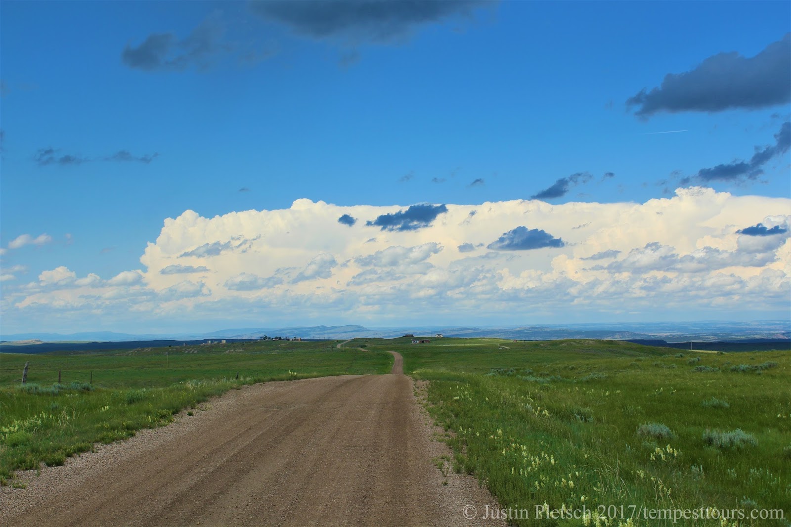 Justin's Thoughts June 7 supercell from Edgemont, SD to Henry, NE