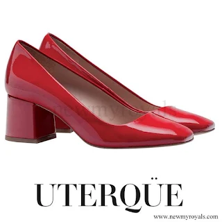 Queen Letizia wore Uterque Pumps Escarpins