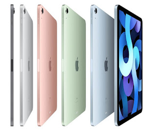 تابلت آبل ايباد Apple iPad Air 2020 الإصدار : A2324, A2072  آبل ايباد اير Apple iPad Air 4 و iPad Air (الجيل الرابع)