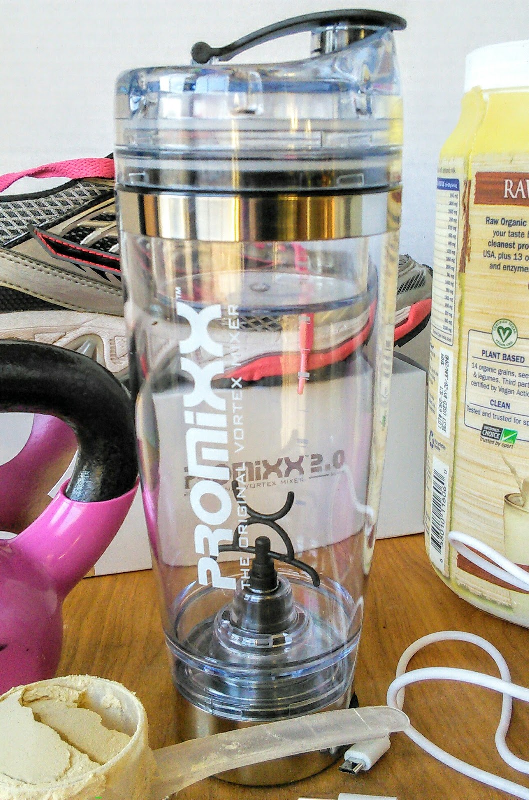 Make protein shake mixer bottle fun - Voltrx®