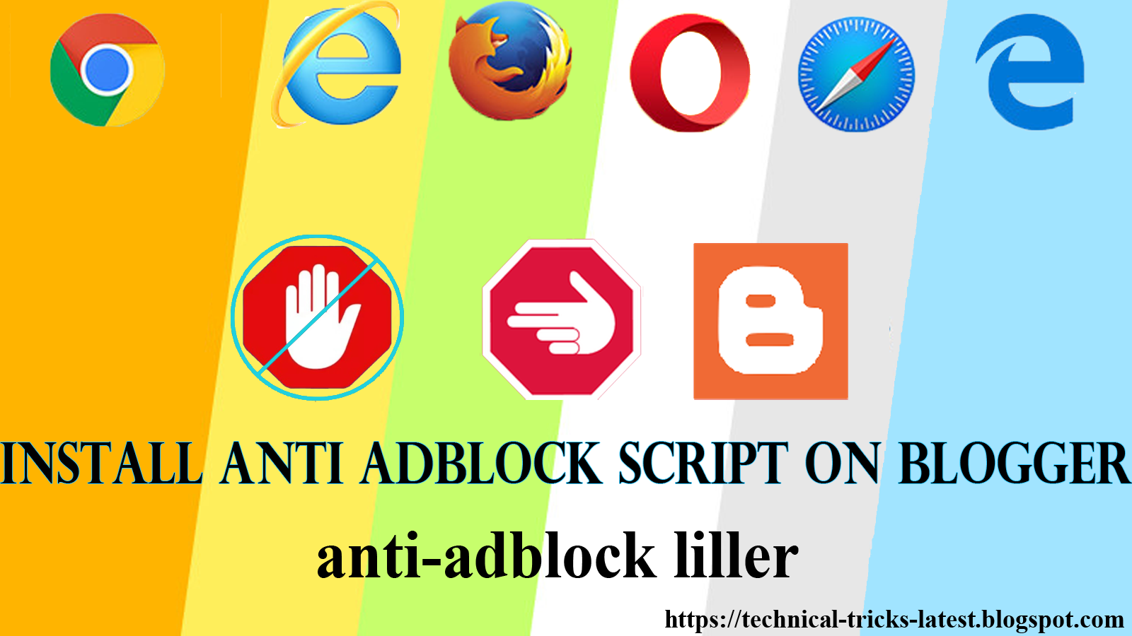 How to install Anti Adblock script on blogger 2021Technical Tricks