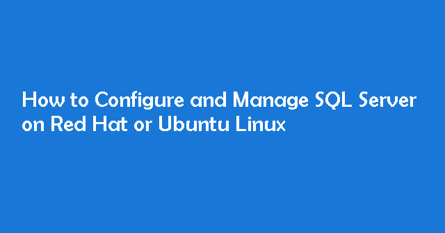 Red Hat Sql Compare