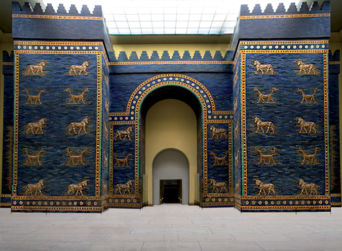 Arte e immagini: I BABILONESI: la porta di Ishtar