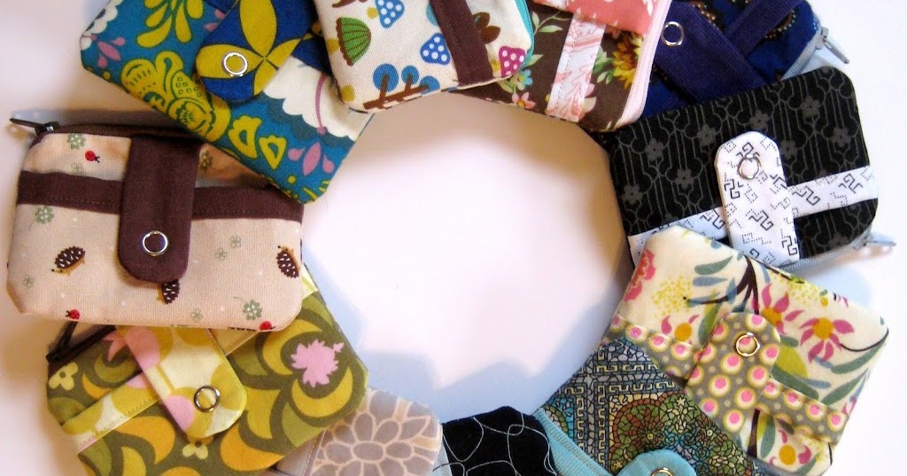 QUILTING WITH AREA 3 Zippy Wallet Tutorial by Noodlehead