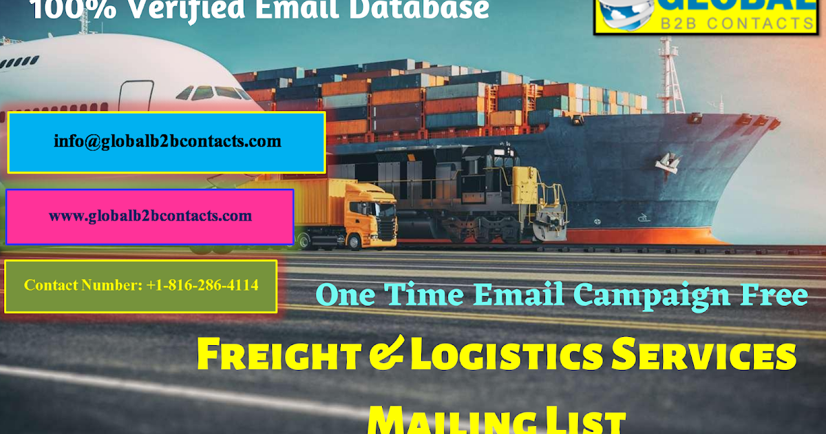 Freight & Logistics Services Mailing List