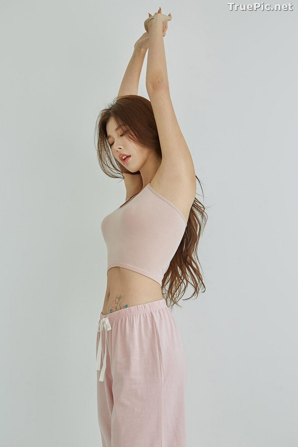 Image Korean Fashion Model – Da Yomi (다요미) – Lountess Spring Lingerie #3 - TruePic.net - Picture-87