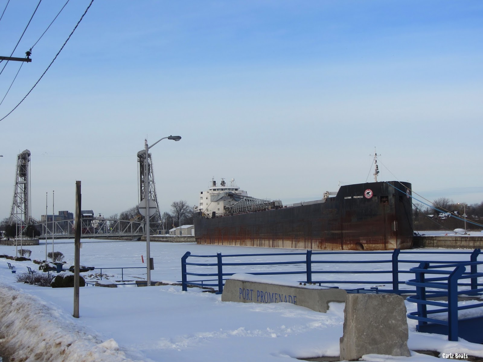 Carlz Boats Self Unloader ALGOMA PROGRESS Updated, Again!