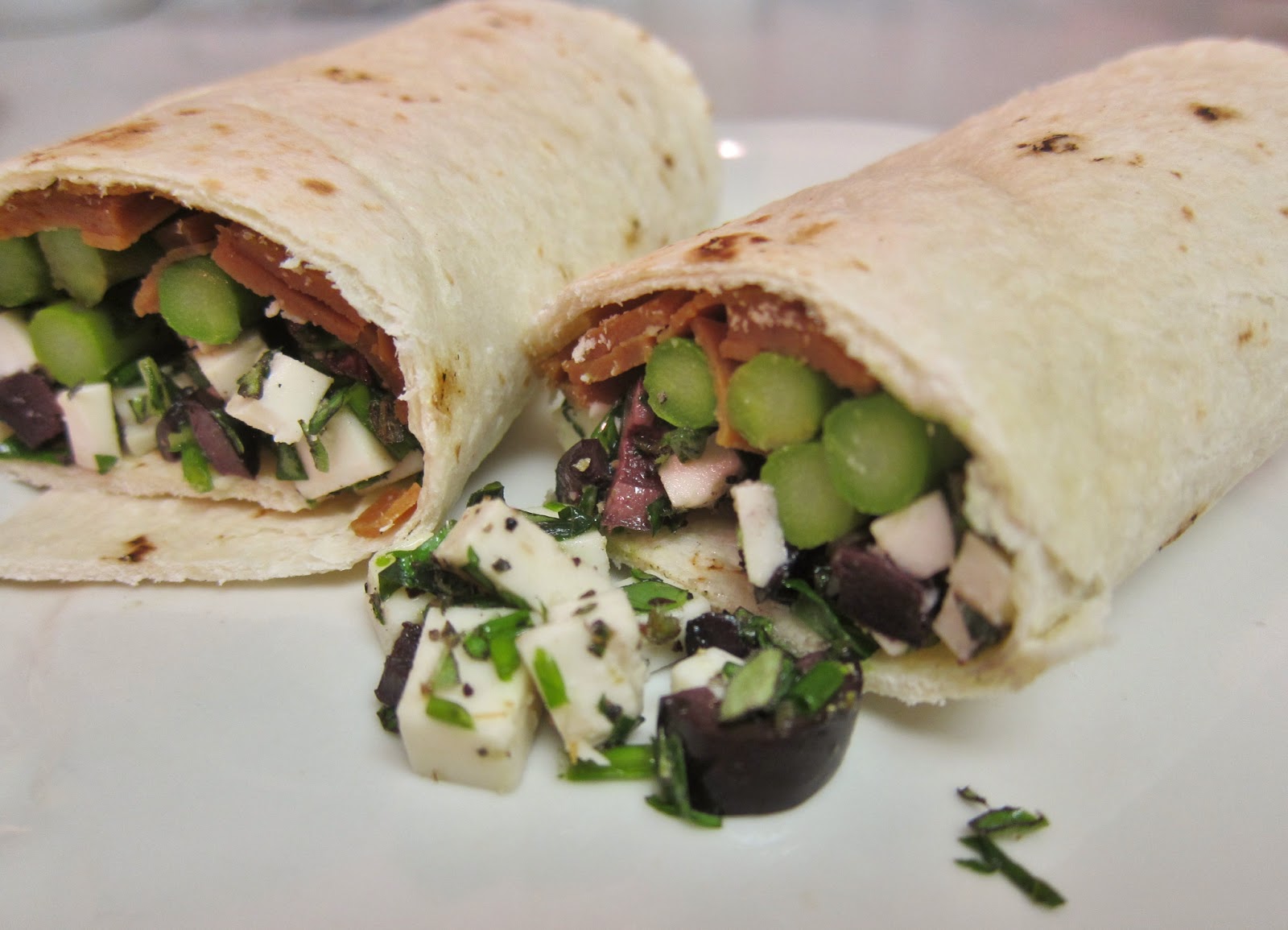 The Vegan Chronicle HerbMarinated Mozzarella Wraps