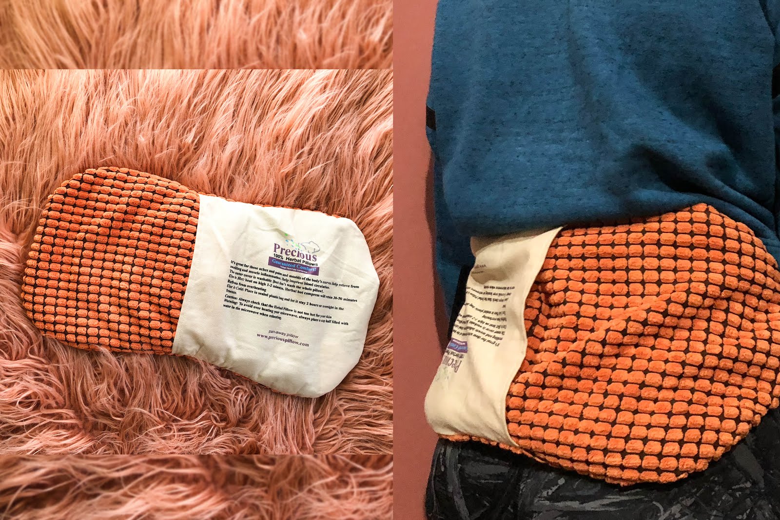 Precious Herbal Pillow Waist Herbal Pad Review The Lifestyle Wanderer
