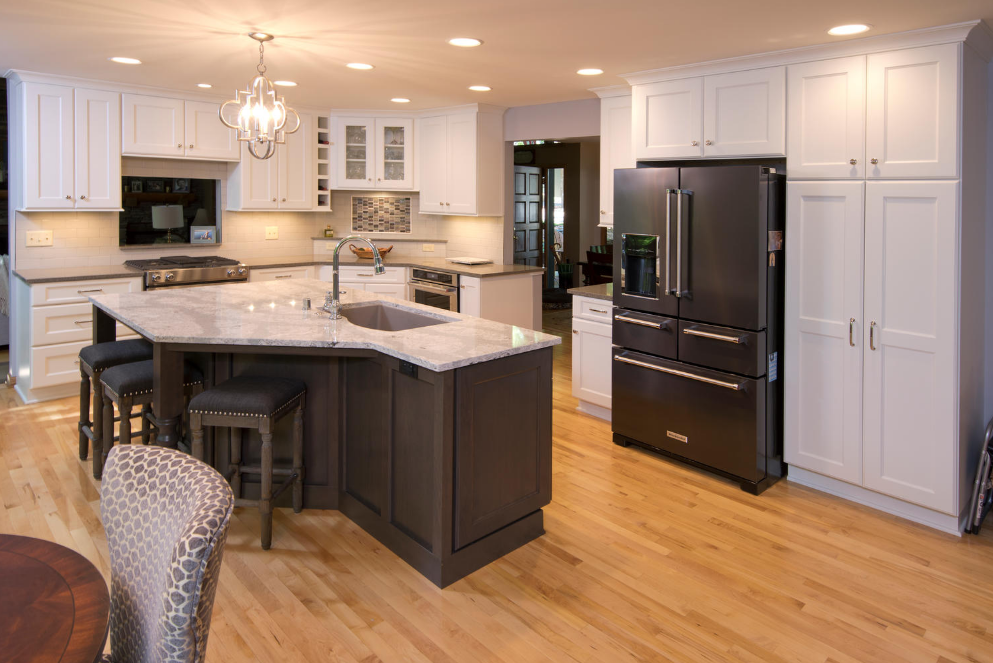 60+ White Kitchen With Oak Trim Domaci Design