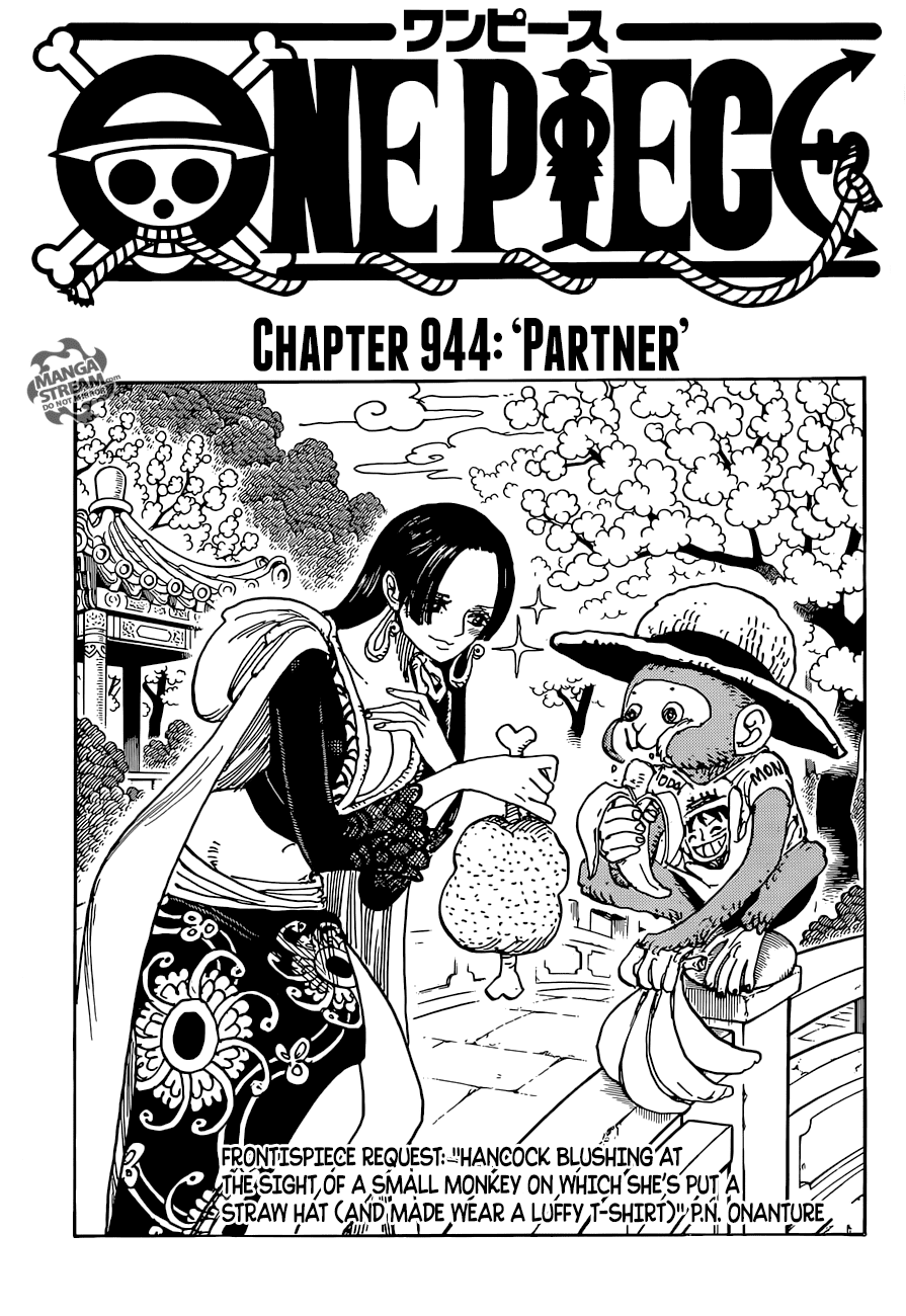 Ninjamonkey One Piece Chapter 944 Partner