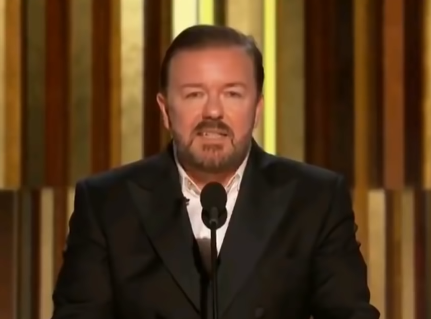 HPANWO Voice: Ricky Gervais Golden Globe Speech