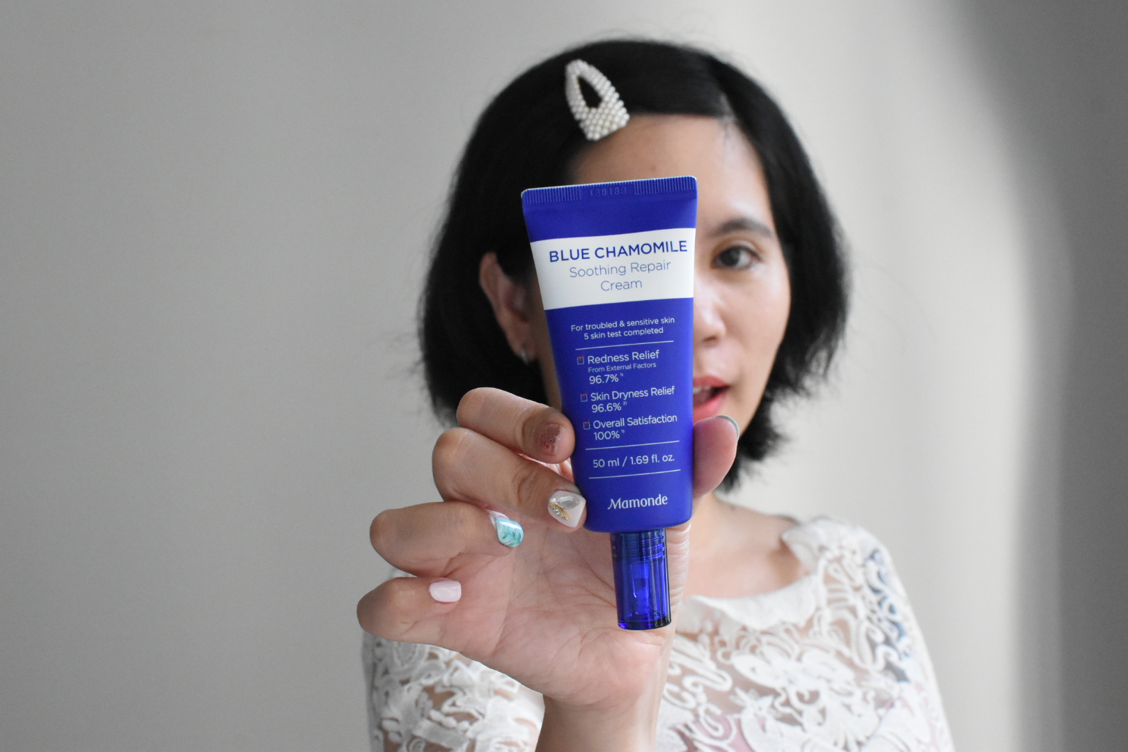 mamonde blue chamomile soothing cream