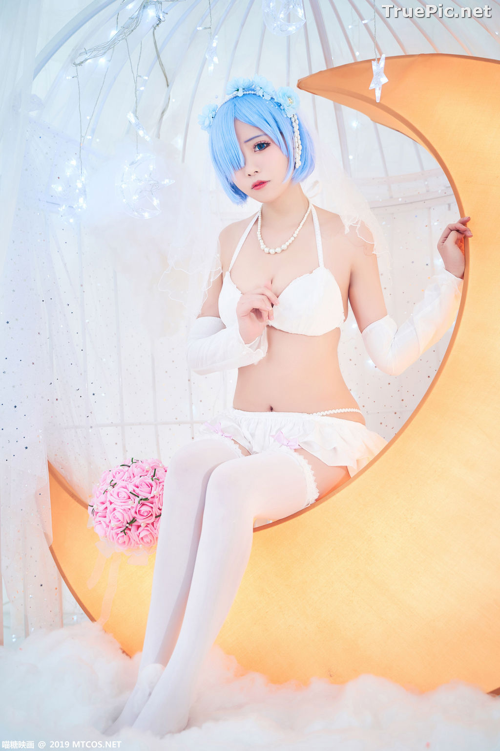 Image [MTCos] 喵糖映画 Vol.043 – Chinese Cute Model – Sexy Rem Cosplay - TruePic.net - Picture-13