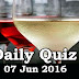 Daily Current Affairs Quiz - 07 Jun 2016
