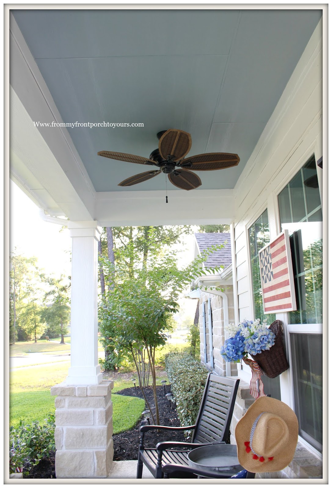 From My Front Porch To Yours Porch Ceiling Makeover Haint