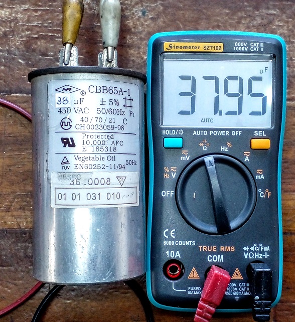 intencional feo exégesis ElectroNika: El software para el técnico reparador: Capacímetro con pinza  amperimétrica