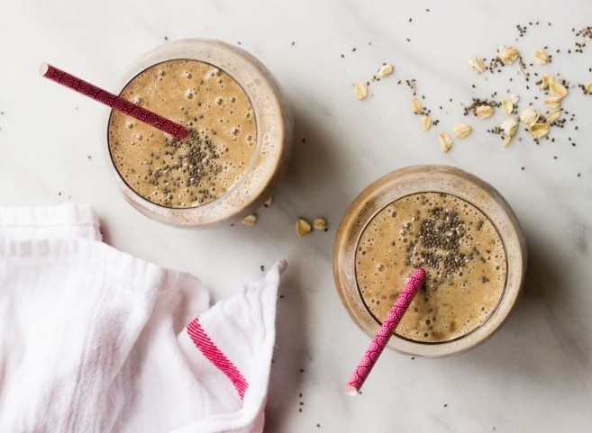 Healthy Coffee Smoothie #drink #healthy