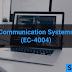 Communication Systems (EC-4004)