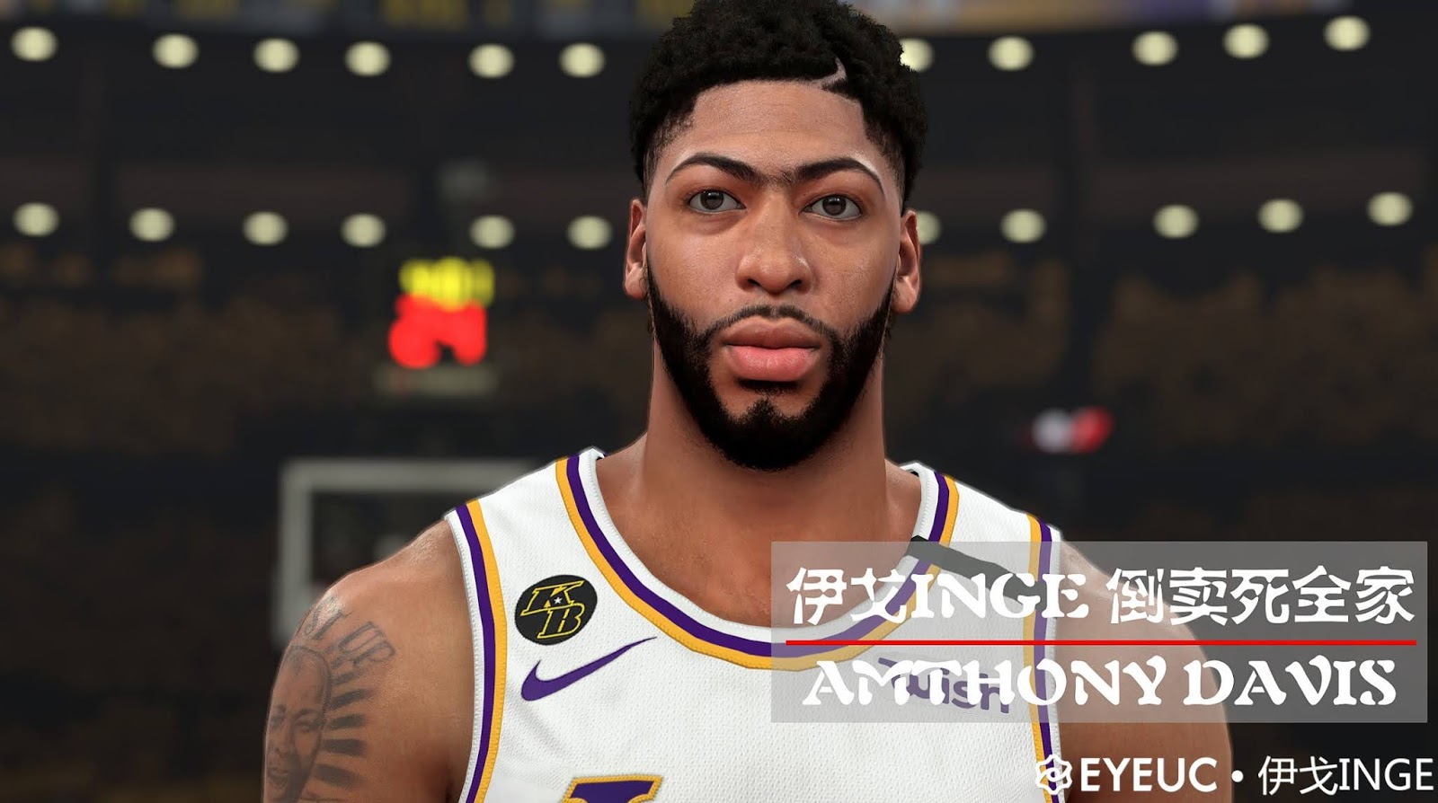 Anthony Davis Cyberface and Body Model V3.0 By Igo Inge Anthony Davis Cyberface and Body Model V3.0 By Igo Inge