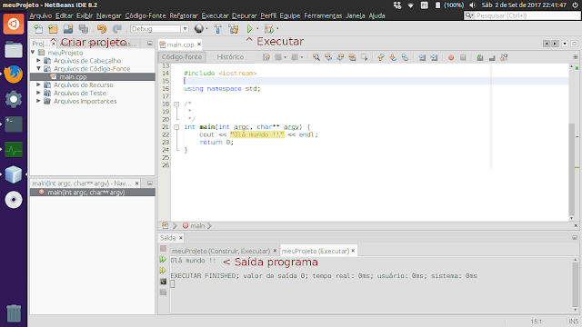 Como programar em C/C++ no Ubuntu