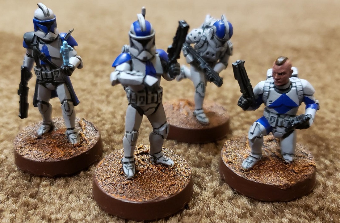Miniature War gaming and painting Paint Star Wars Legion (Part 2)
