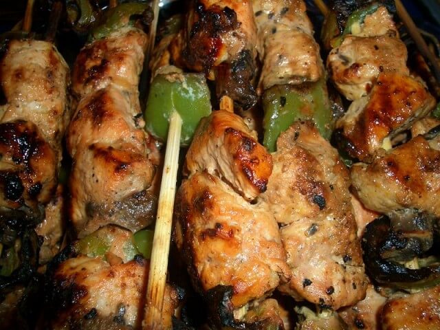 Shish Taouk (Lebanese Chicken Skewers)