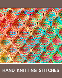Trellis Slip Stitch Pattern