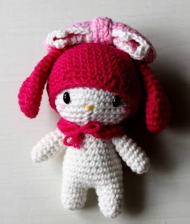 PATRON GRATIS MY MELODY AMIGURUMI 41648