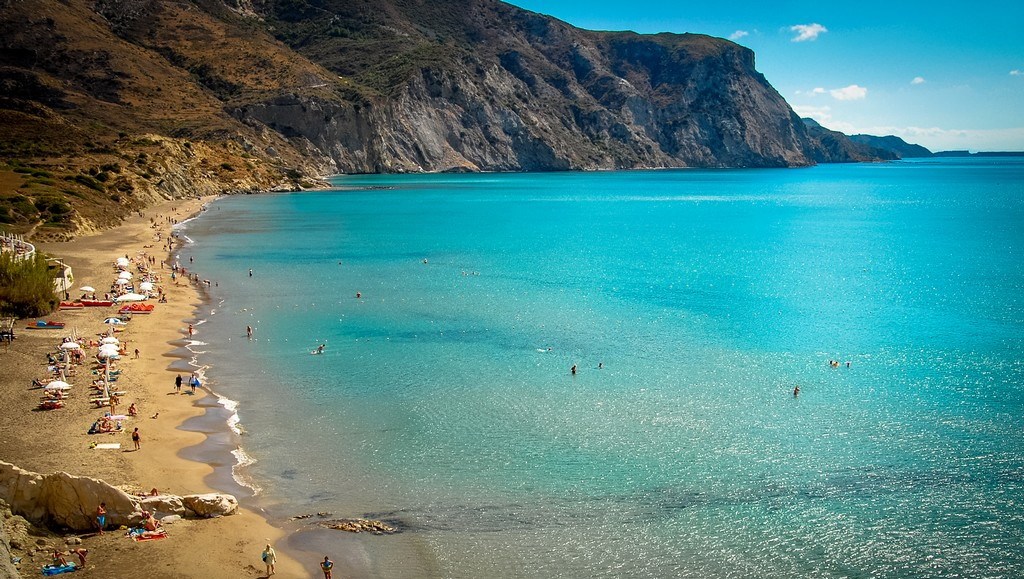 Zakynthos Travel Guide Kalamaki a long sandy beach protected by the