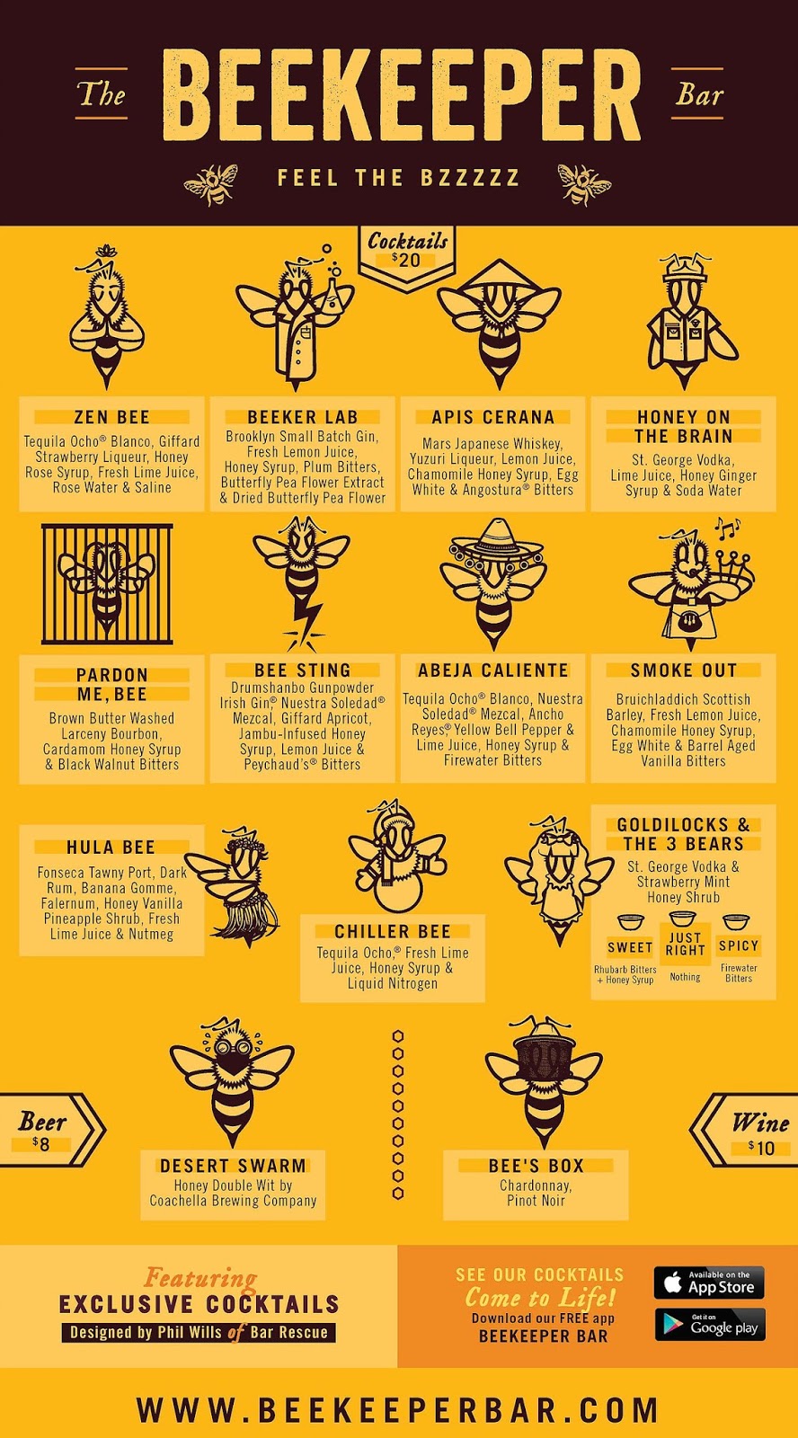 SanDiegoVille A HoneyInspired Speakeasy Is Now Open In San Diego's