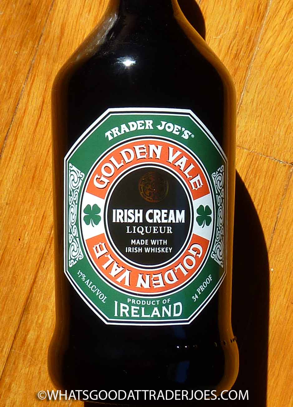 What's Good at Trader Joe's? Trader Joe's Golden Vale Irish Cream Liqueur