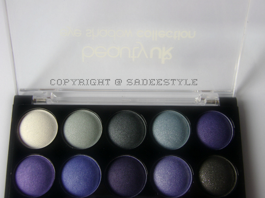 BeautyUK Eye Shadow Palette No 5 Twilight Review